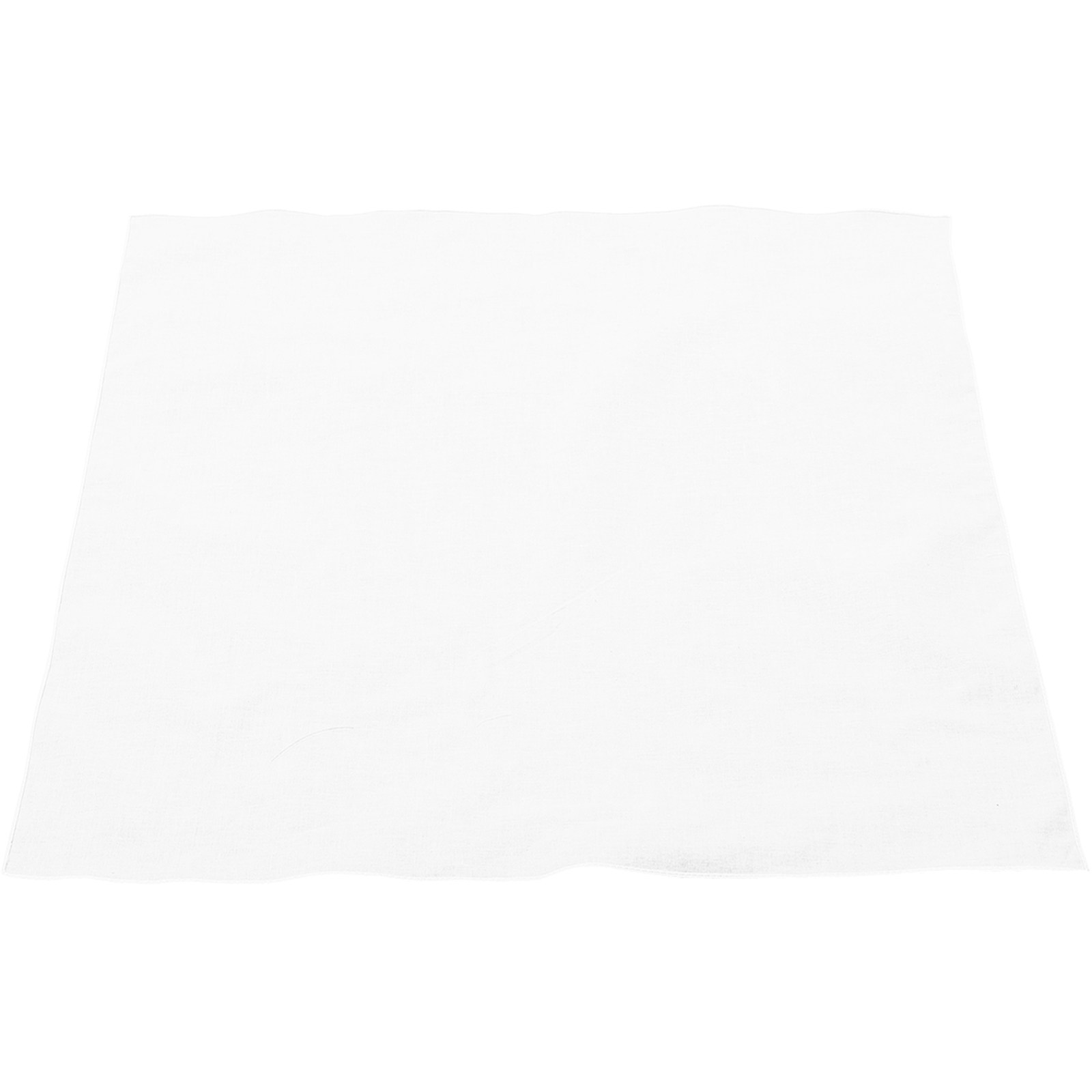 White Cotton Handkerchief Squa - Bandana Blank White ulasan dan harga