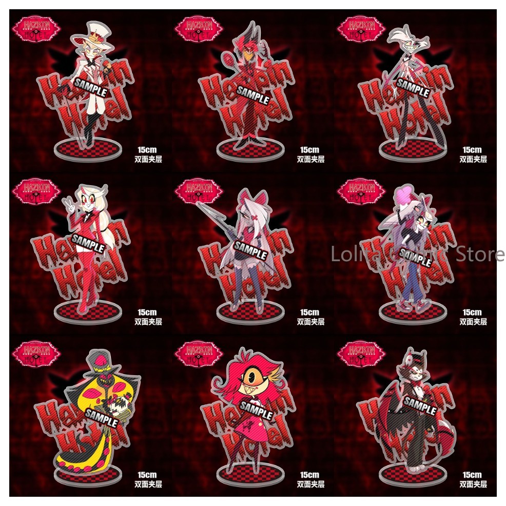Anime Hazbin Hotel Husk Pentio - Photo Acrylic Block ulasan dan harga