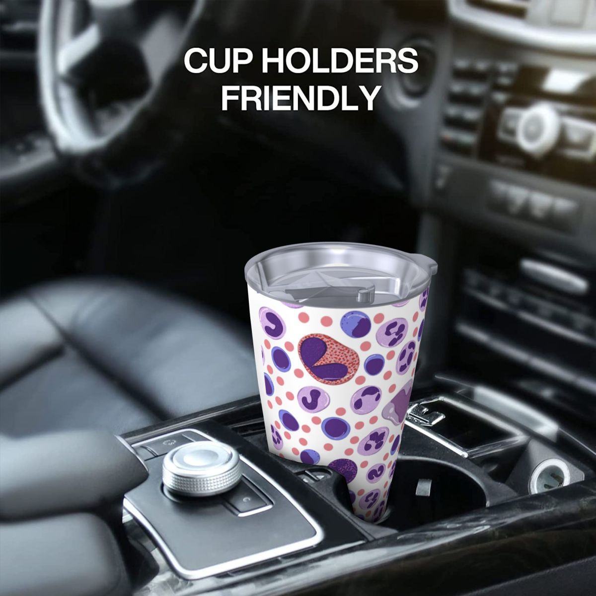 Large White Blood Cell Pattern - Tumbler 20Oz White ulasan dan harga