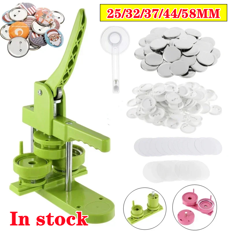 Badge Pin Button Maker Machine - Button Badge Blank ulasan dan harga