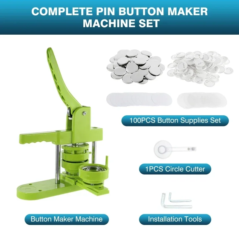 Badge Pin Button Maker Machine - Button Badge Blank ulasan dan harga
