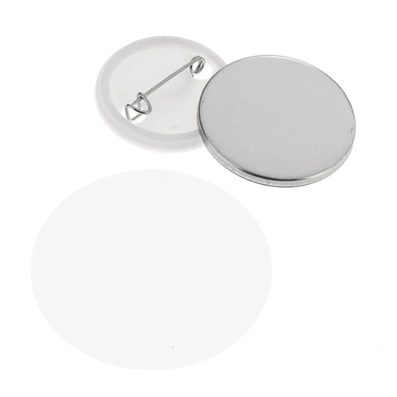 500Pcs/set Blank Badge Pinback - Button Badge Blank ulasan dan harga