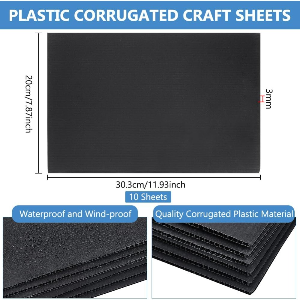 Plastic Sheets 12x7.8 Inch Stu - Yard Sign Blank ulasan dan harga