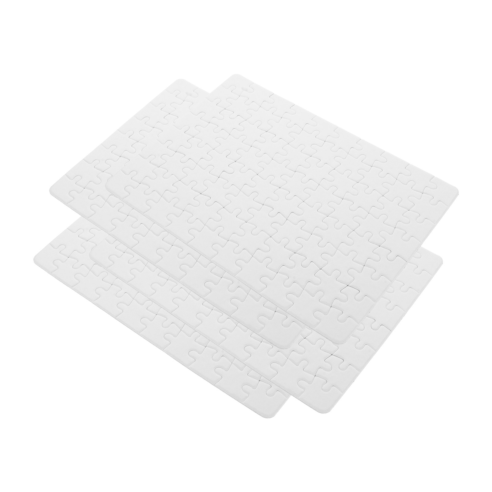 4Sheets White Jigsaw Puzzle Bl - Puzzle Blank White ulasan dan harga
