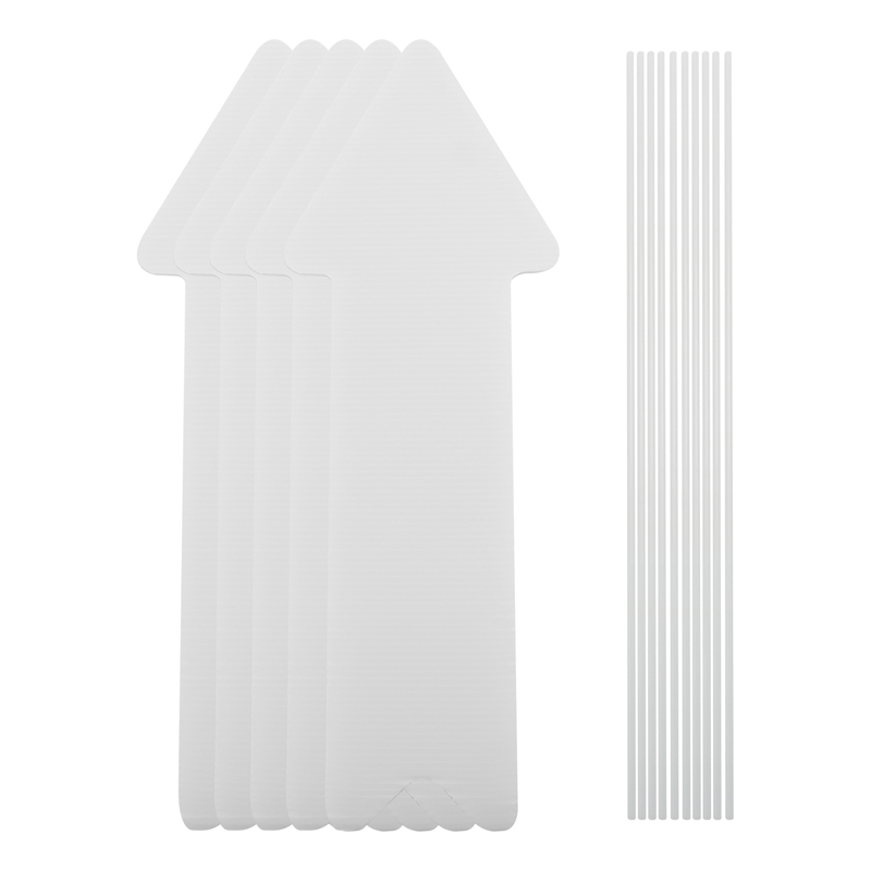 5 Pack White Blank Wedding Dir - Yard Sign Blank ulasan dan harga