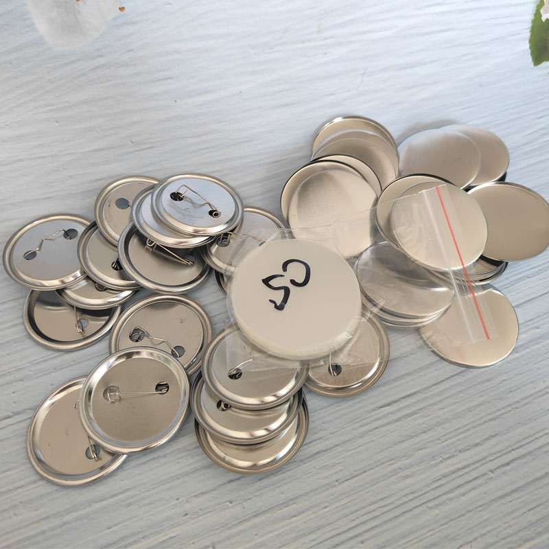 100 SET Blank Badge Pin Button - Button Badge Blank ulasan dan harga