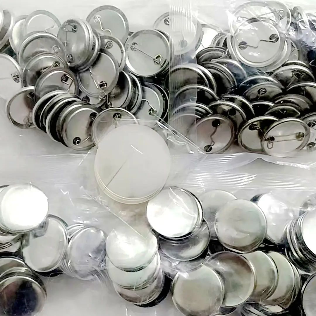 1000pcs 25mm/32mm/37mm metal b - Button Badge Blank ulasan dan harga