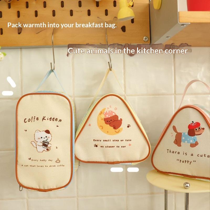 [J] Cute Cartoon Insulated Lun - Tote Bag Sublimation ulasan dan harga