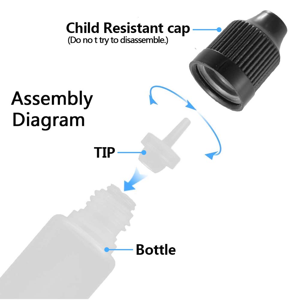 5Pcs 3ml-120ml LDPE Empty Plas - Water Bottle Blank ulasan dan harga