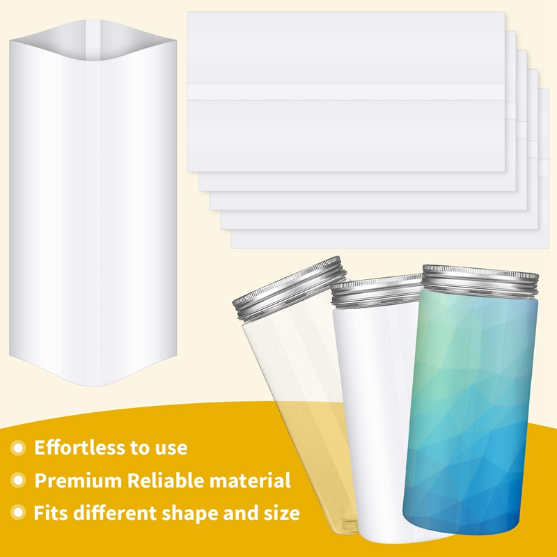 50/100 PCS Sublimation Shrink  - Sublimation Mug White ulasan dan harga