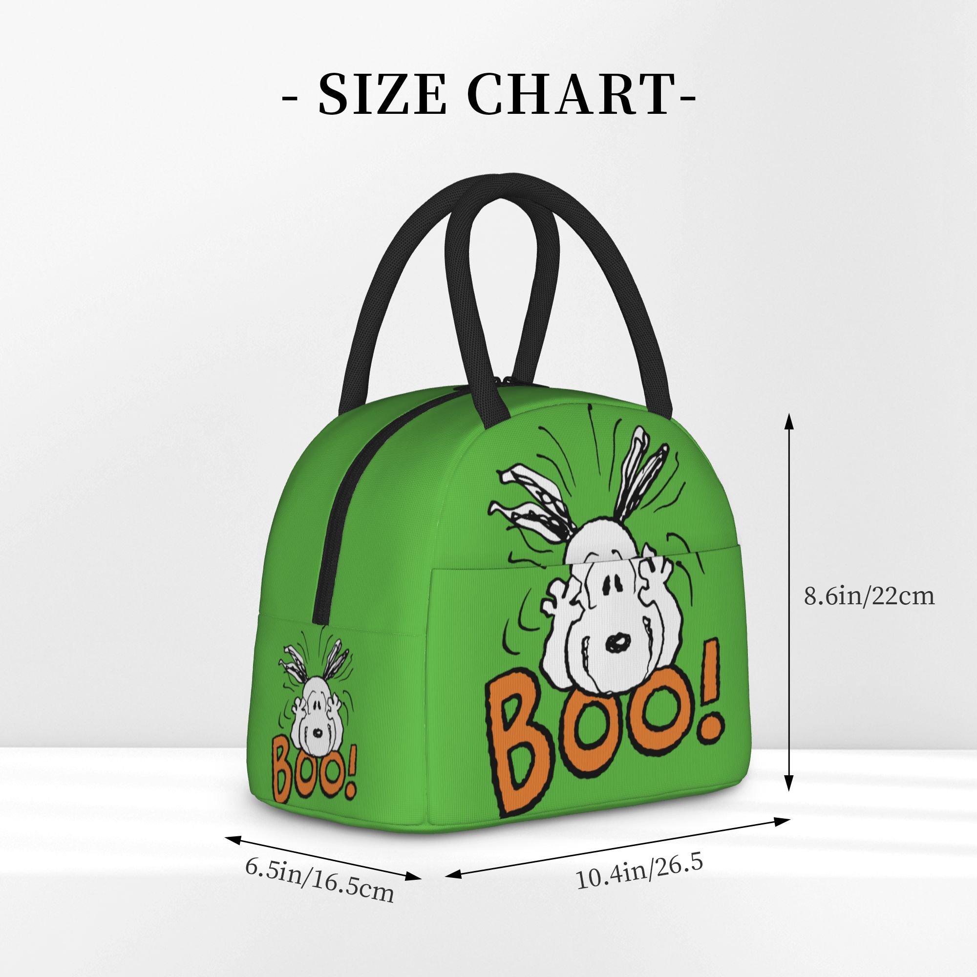 Snoopy Boo Insulated Lunch Bag - Tote Bag Sublimation ulasan dan harga
