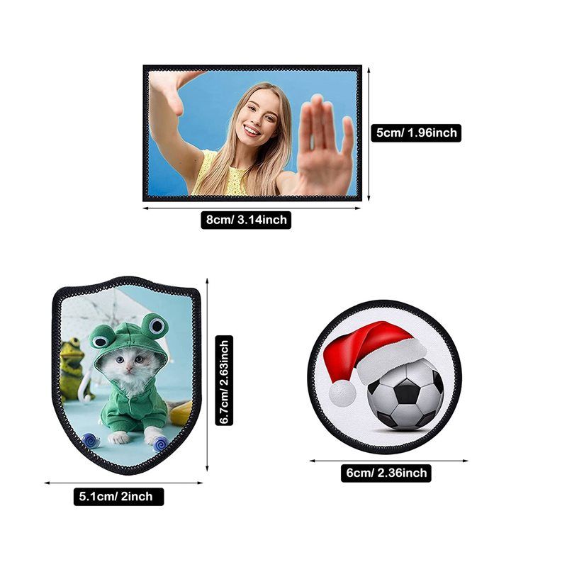 BAAJ-90Pc Sublimation Patches  - Hat Sublimation Blank ulasan dan harga