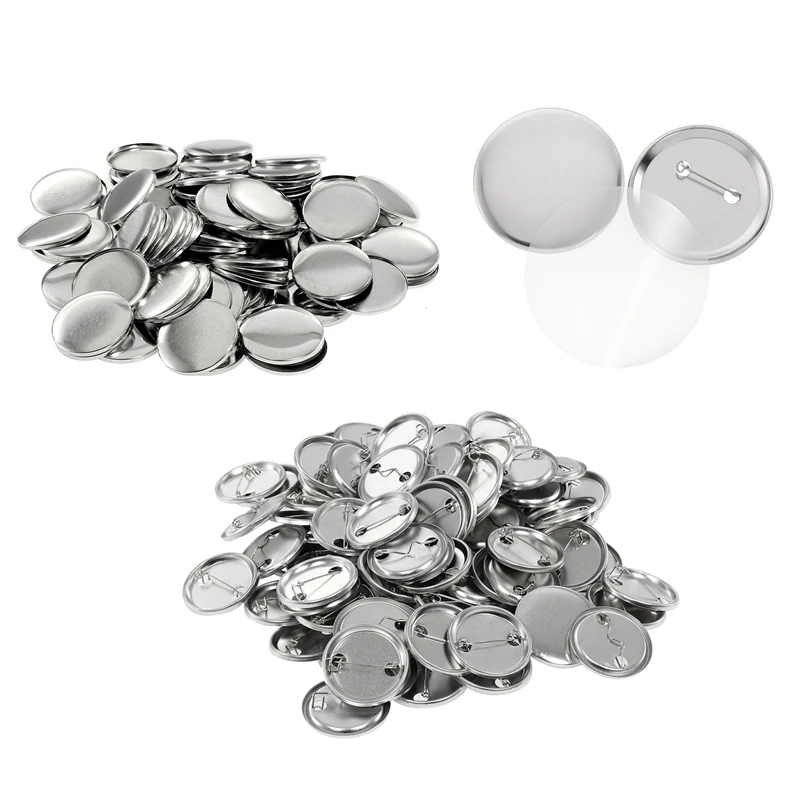 100Set Blank Badge Pin Button  - Button Badge Blank ulasan dan harga