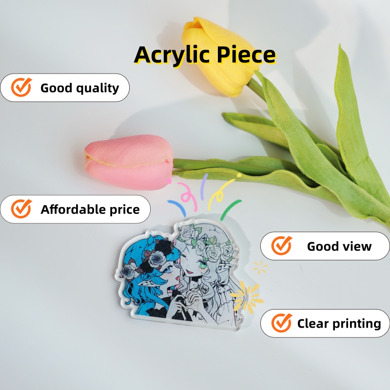 1pc Custom Double-Layer Acryli - Photo Acrylic Block ulasan dan harga