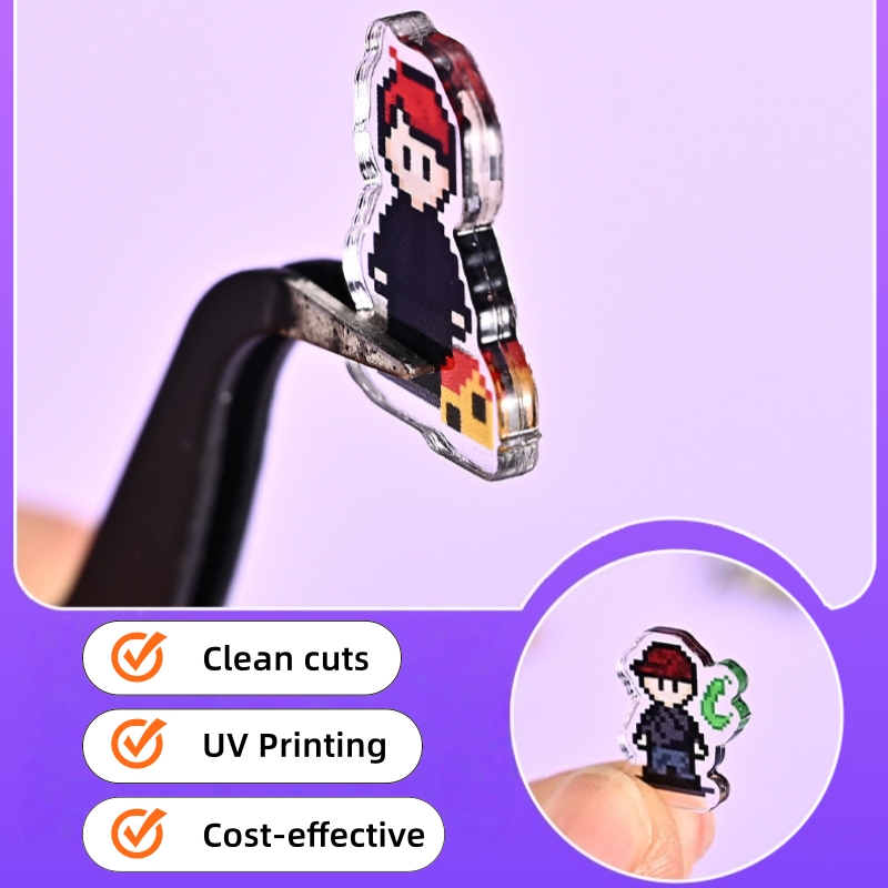 1pc Custom Double-Layer Acryli - Photo Acrylic Block ulasan dan harga