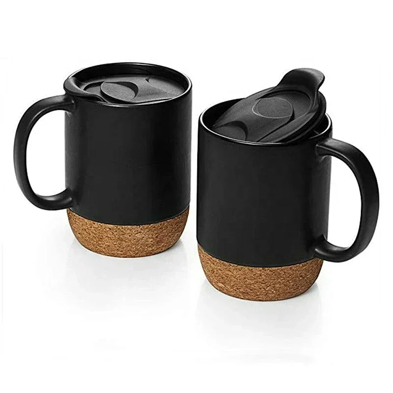 Coffee Mug with Cork Base Bott - Sublimation Mug White ulasan dan harga