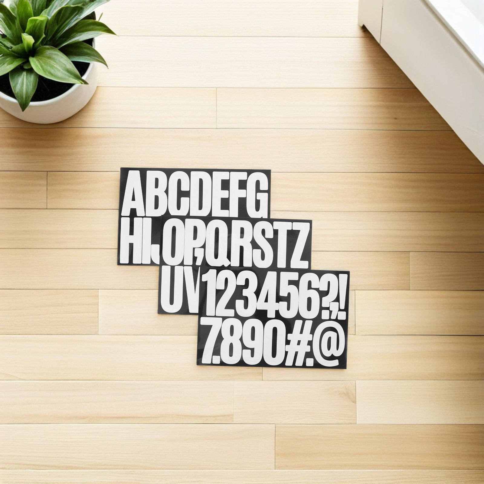 15 Sheets Large White Self Adh - Yard Sign Blank ulasan dan harga