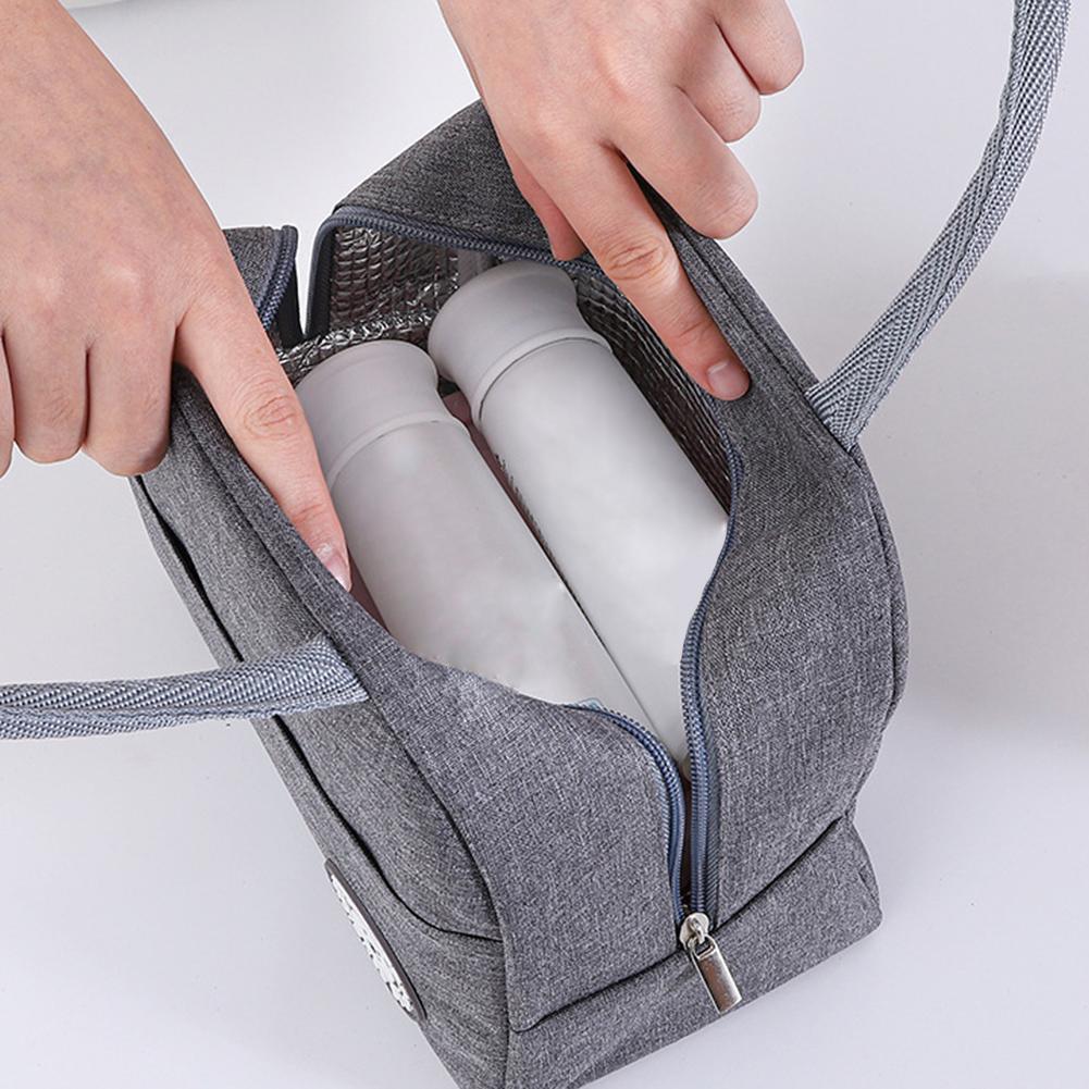 Insulated Lunch Bag Portable T - Tote Bag Sublimation ulasan dan harga
