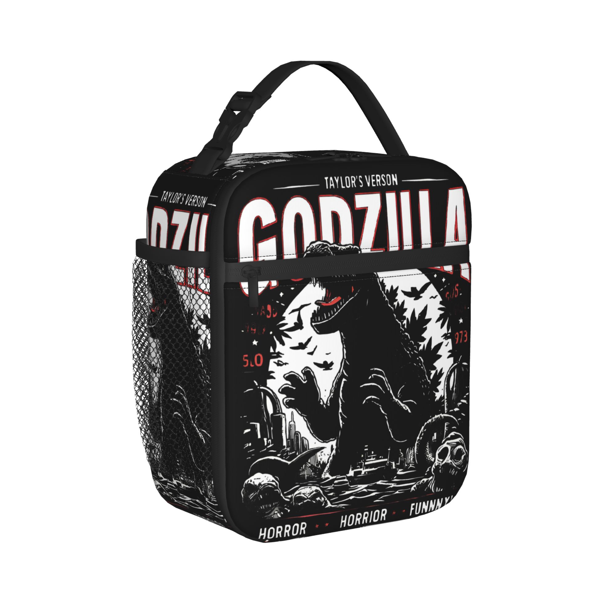 Godzillaed Anime Insulated Lun - Tote Bag Sublimation ulasan dan harga