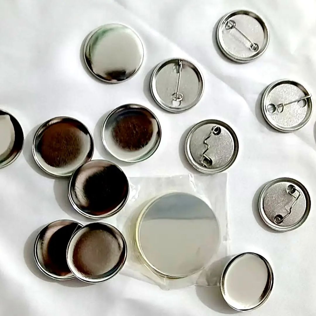 500pcs 25mm/32mm/37mm/44mm/58m - Button Badge Blank ulasan dan harga