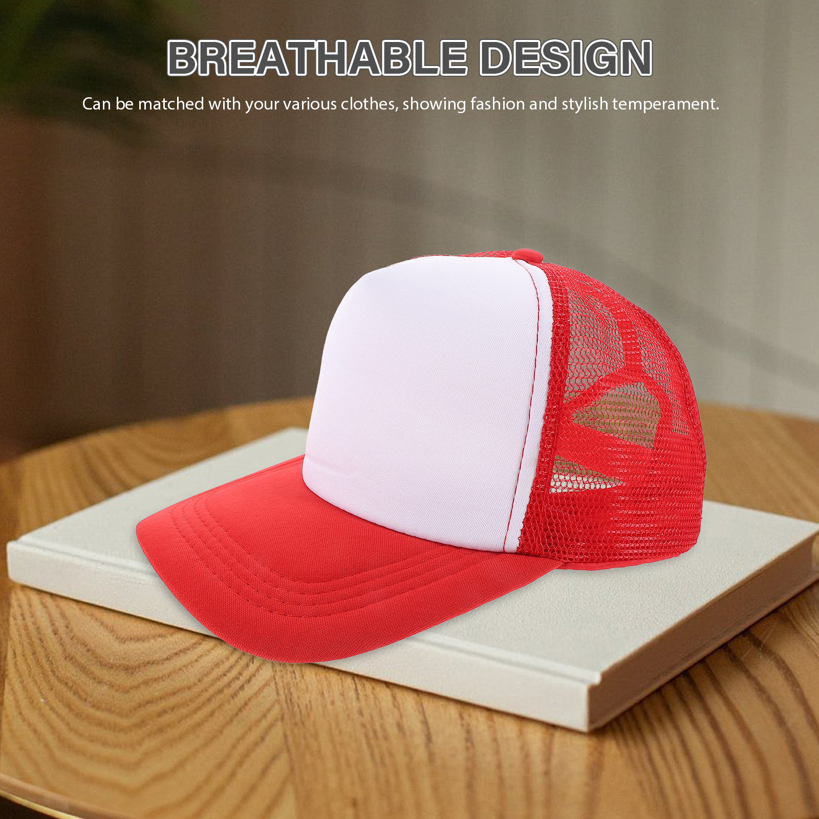 10Pcs Blank Baseball Hats Mesh - Hat Sublimation Blank ulasan dan harga