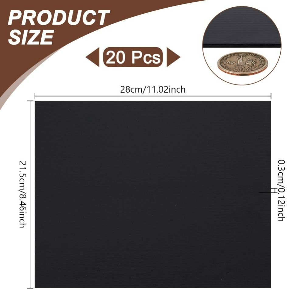 20 Sheets Corrugated Plastic S - Yard Sign Blank ulasan dan harga