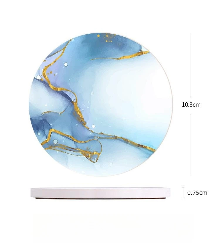 Personalized Custom Printed Ro - Coaster Sublimation Blank ulasan dan harga