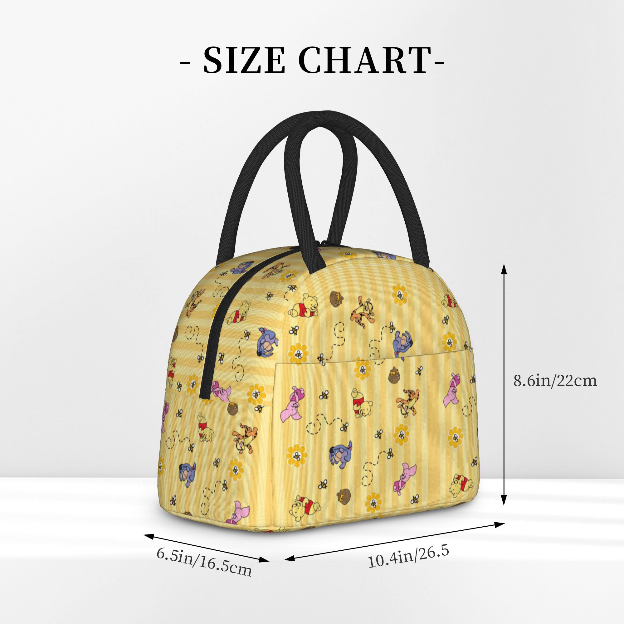 Cute Honey And Bee Insulated L - Tote Bag Sublimation ulasan dan harga