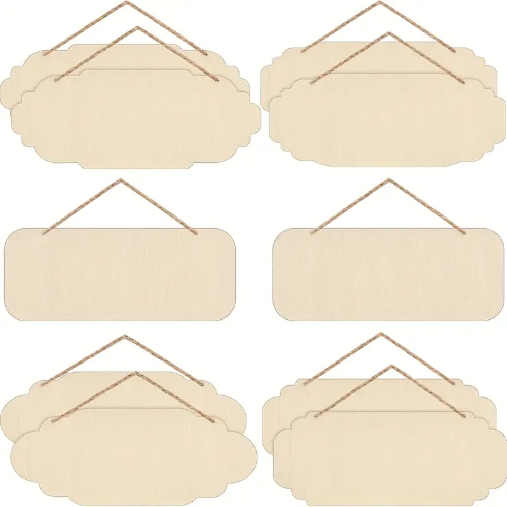 Blank Rectangle Oval Hanging W - Yard Sign Blank ulasan dan harga