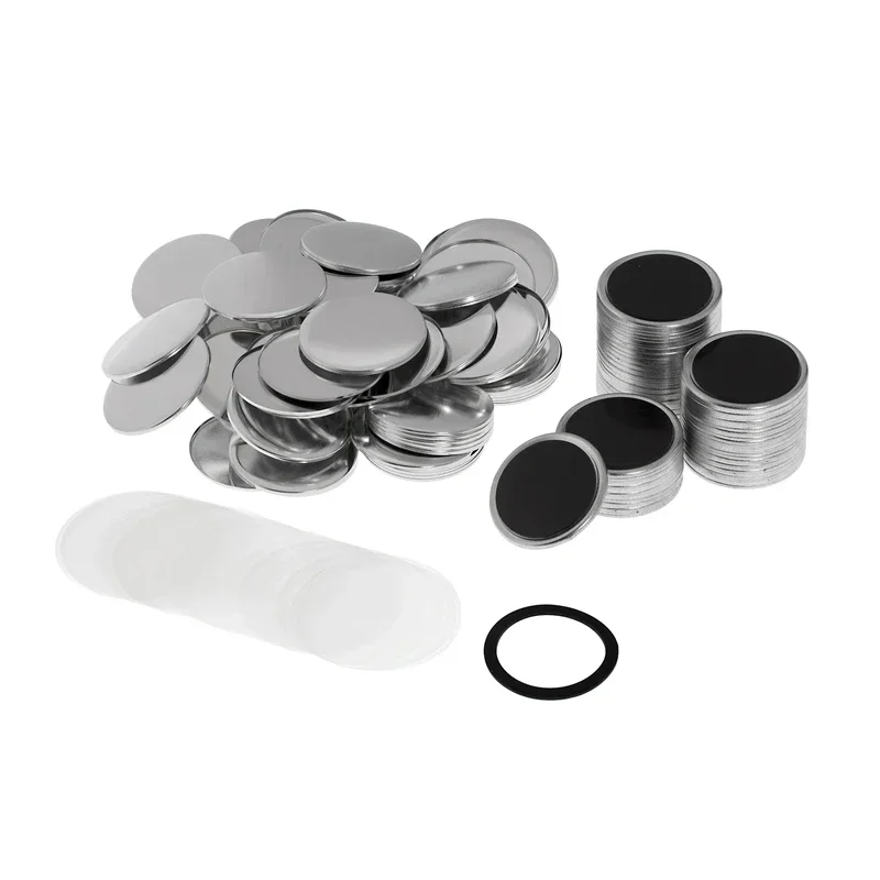 50/100PCS 25-75mm Magnet Refri - Button Badge Blank ulasan dan harga